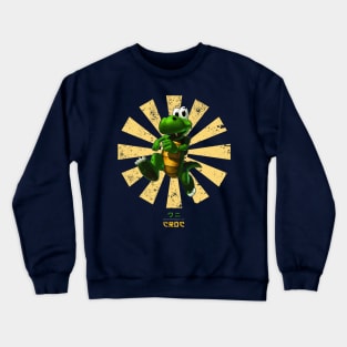 Croc Retro Japanese Crewneck Sweatshirt